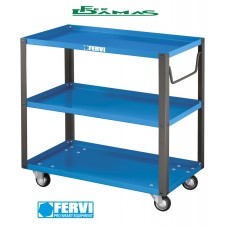 CARRELLO A TRE VASCHE FERVI ART. C650